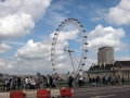 pohled na London Eye