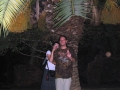 bratr se švagrovou v palmovém parku